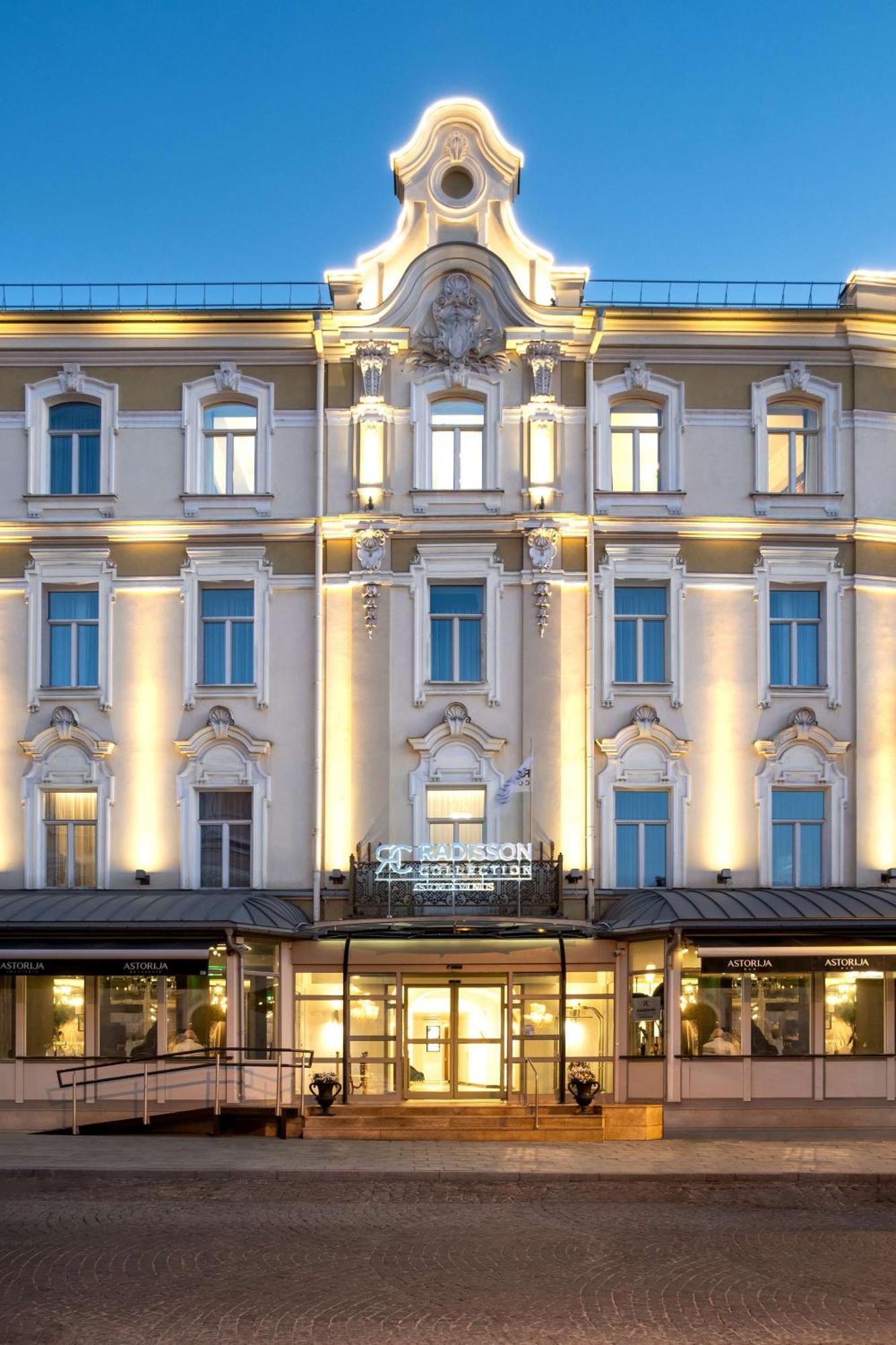 Radisson Collection Astorija Hotel, Vilnius Exterior photo